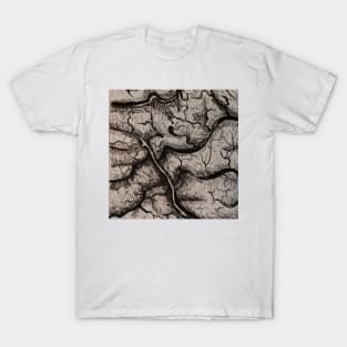 Pen and Ink Brain Pattern T-Shirt